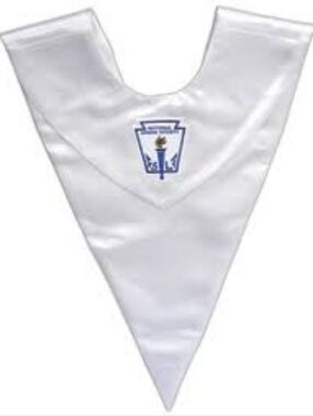 White Satin Stole NHS National Honor Society